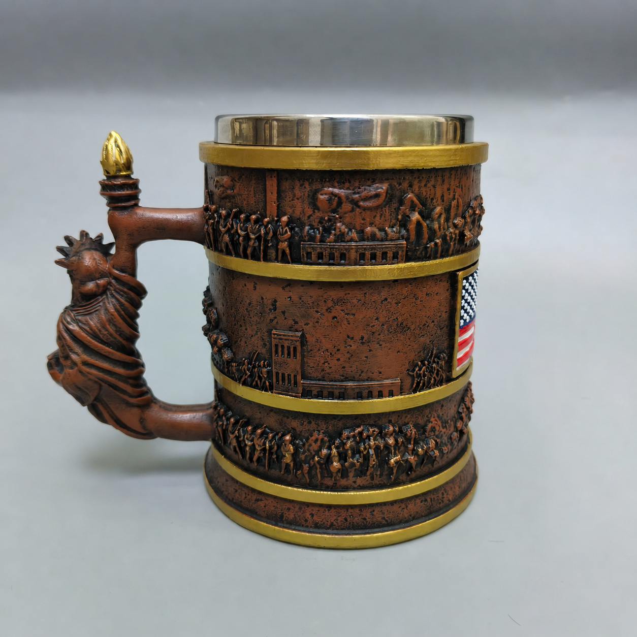 Laviena Statue of Liberty Torch USA 250th Anniversary Mug