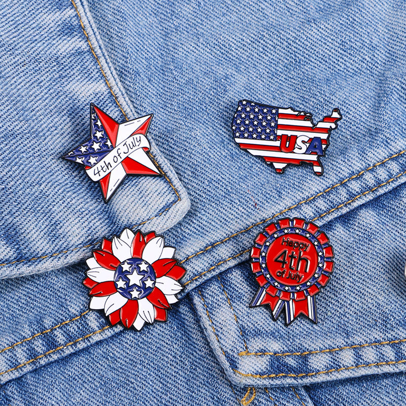 Laviena Statue of Liberty USA 250th Anniversary Enamel Brooch